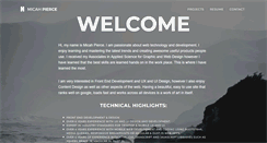 Desktop Screenshot of micahipierce.com